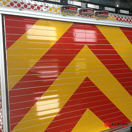 Reflective Striping & Graphics for Emergency Services – Visibility When It Matters Most